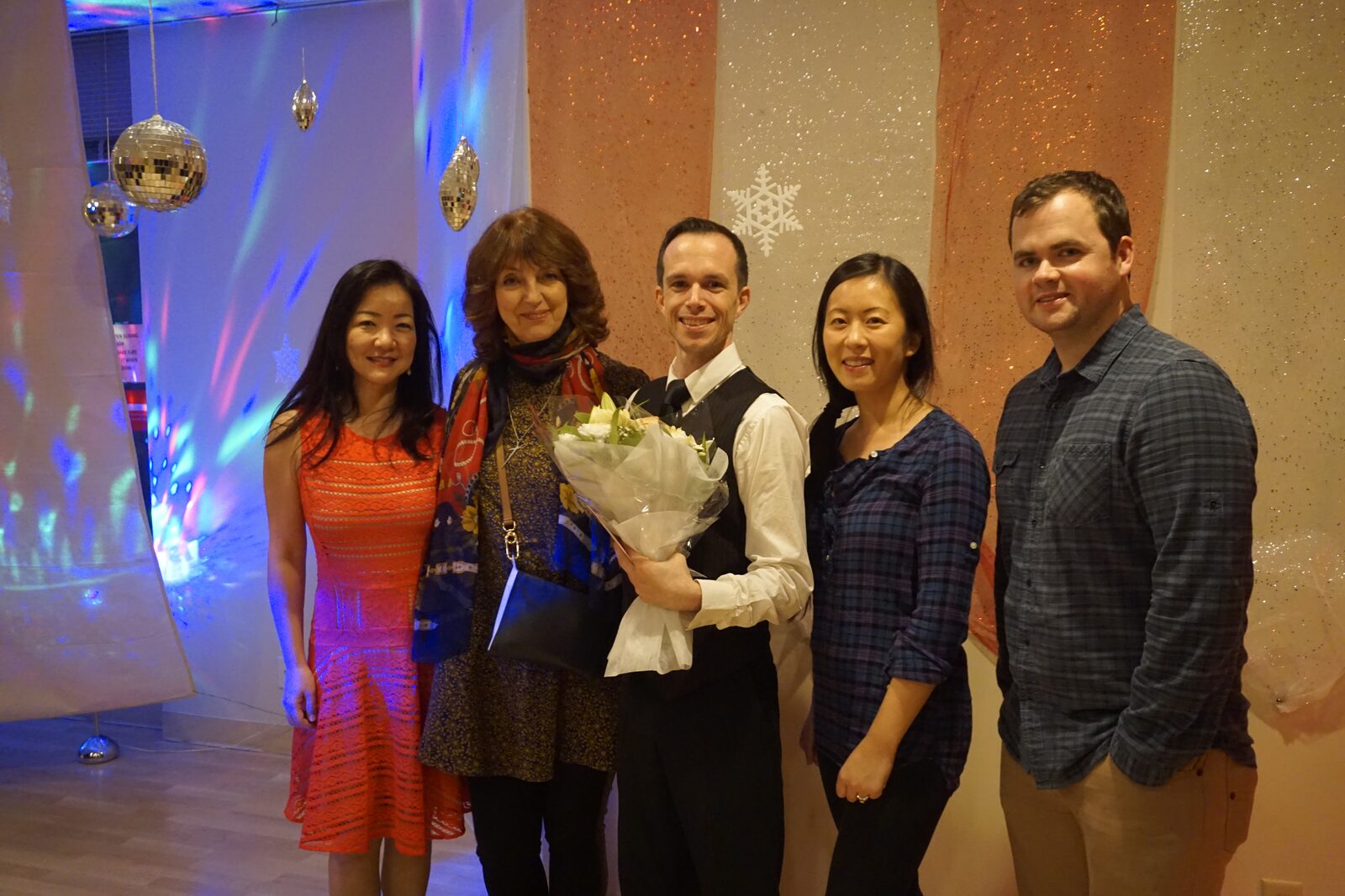 Dance students together in Vancouver